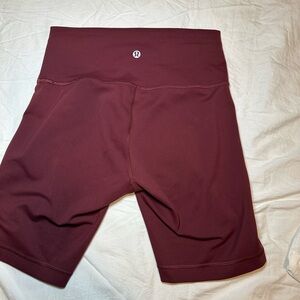 Lululemon Athletica Maroon Active Shorts